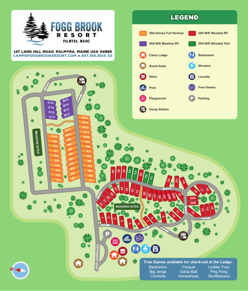 Campground Information Fogg Brook Resort